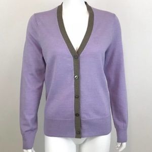 Brooks Brothers 100% Merino Wool Cardigan Sweater